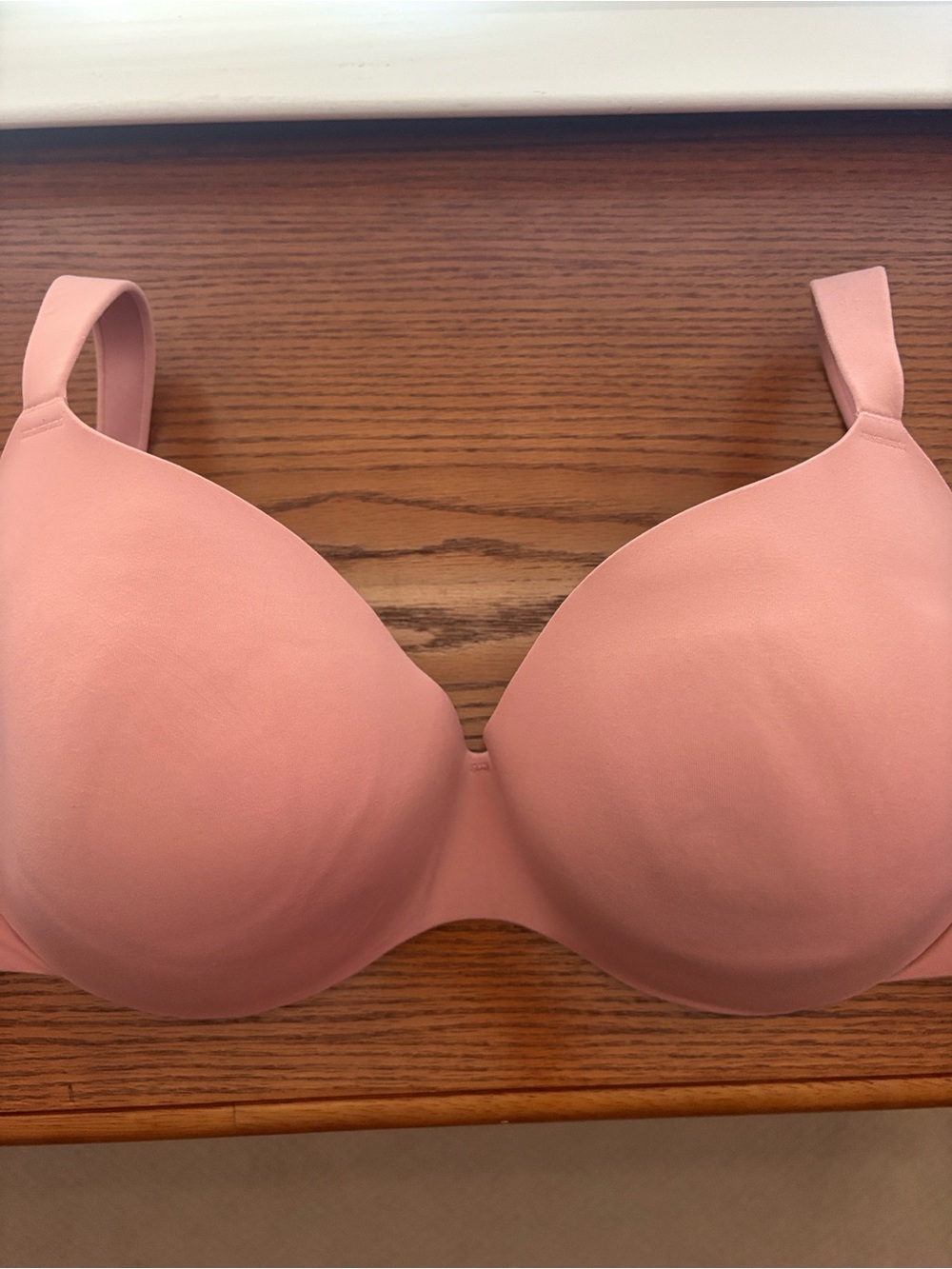 Auden Underwire Bra 46C Pink Bra balconette t-shirt Smooth Cups